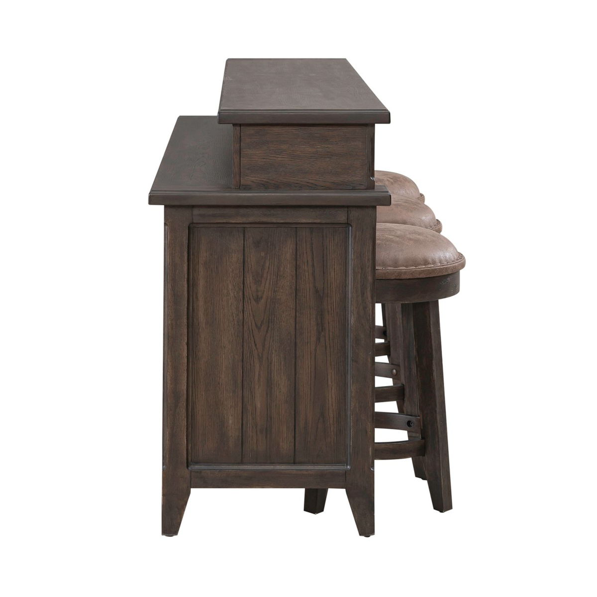 Paradise Valley - 4 Piece Living Room Set - Dark Brown - Image 4