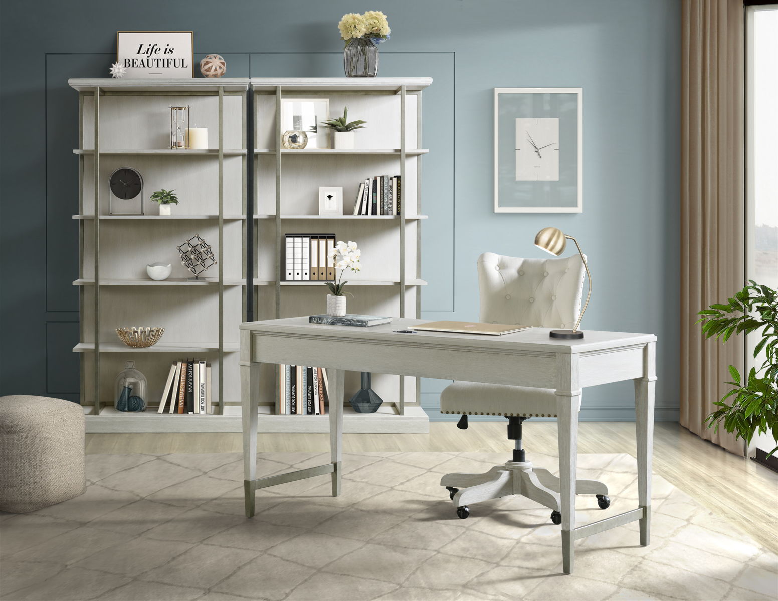 Maisie - Writing Desk - Champagne - Image 6