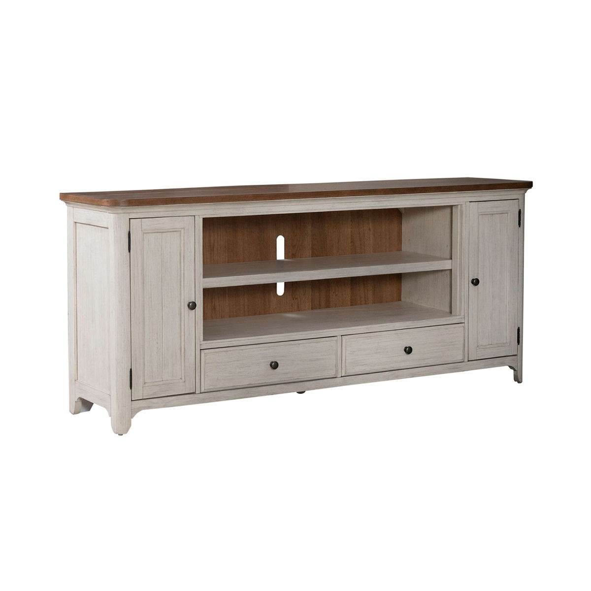 Fireplace TV Consoles - 80" Fireplace TV Console FTS - Brown - Image 6