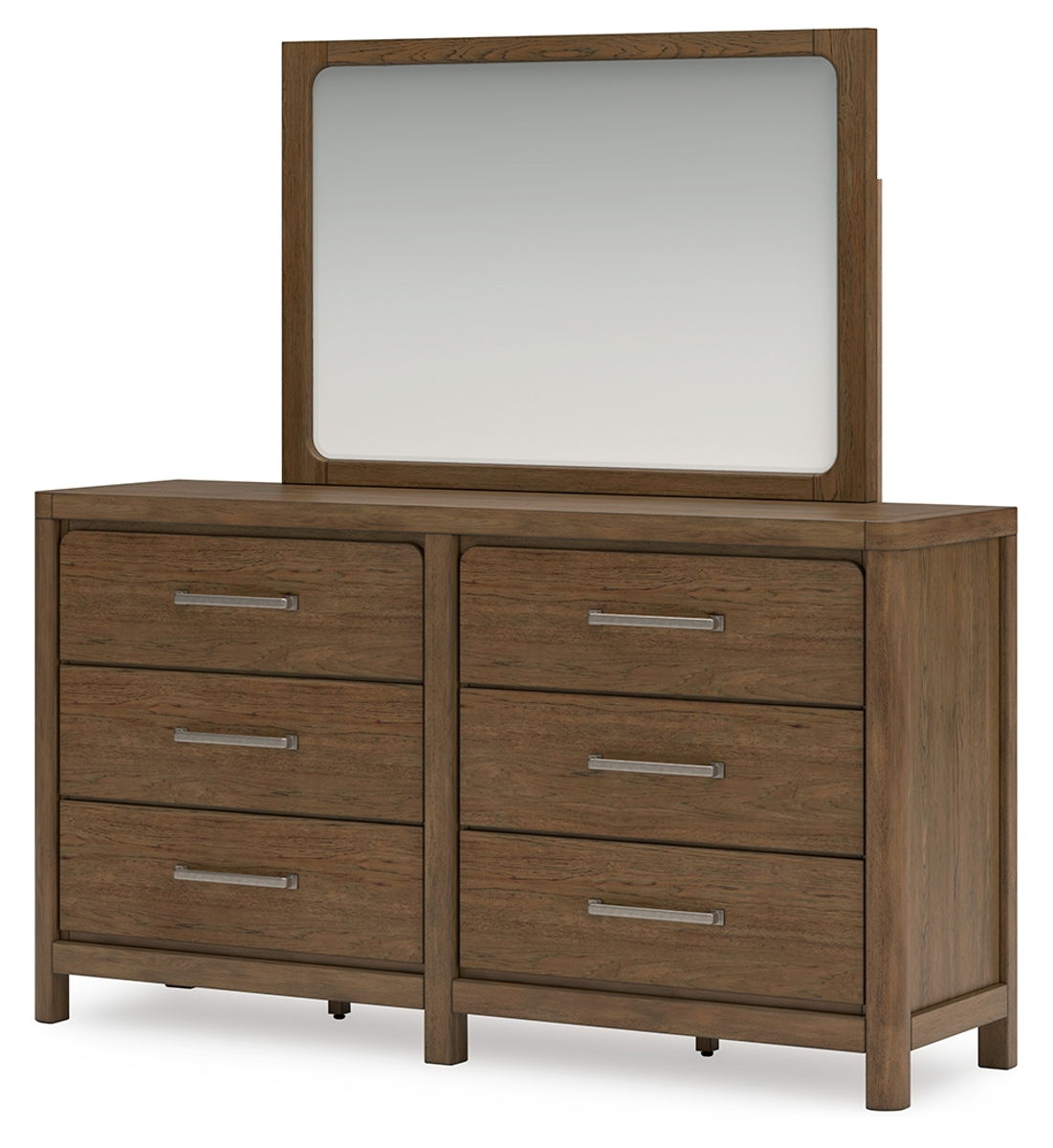 Cabalynn - Dresser And Mirror - Light Brown - Image 11