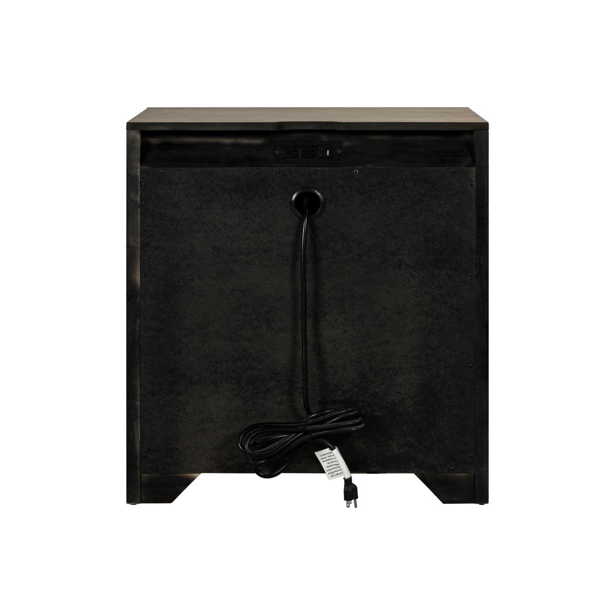 Proximity Place - Nightstand With Charging Station - Barley Buff - Image 4