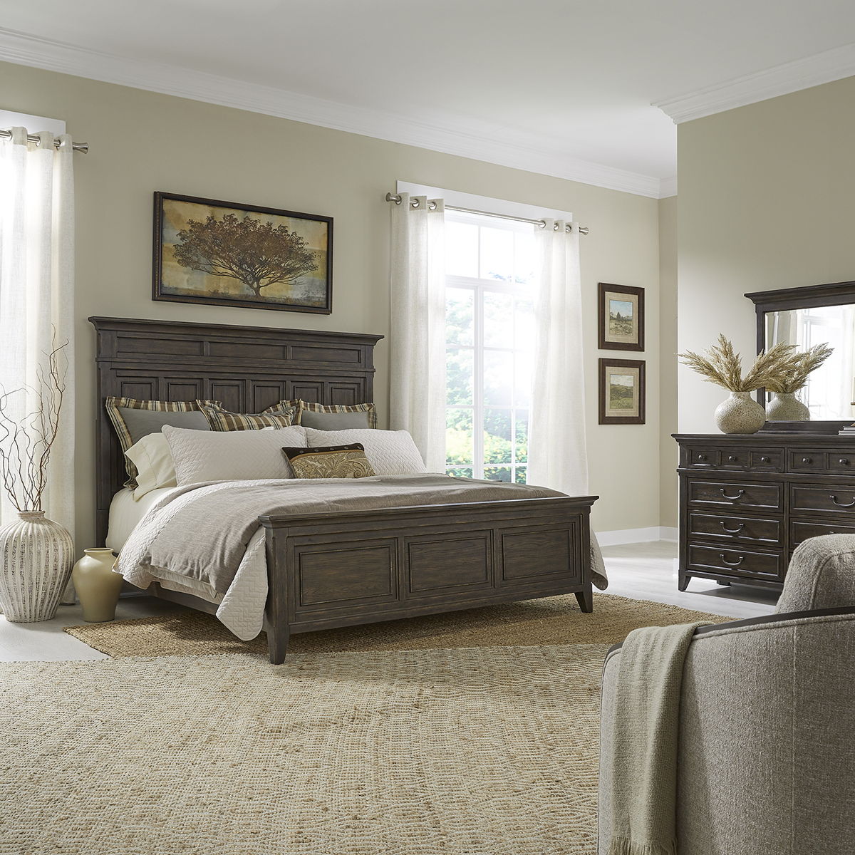 Paradise Valley - Panel Bed - Image 6