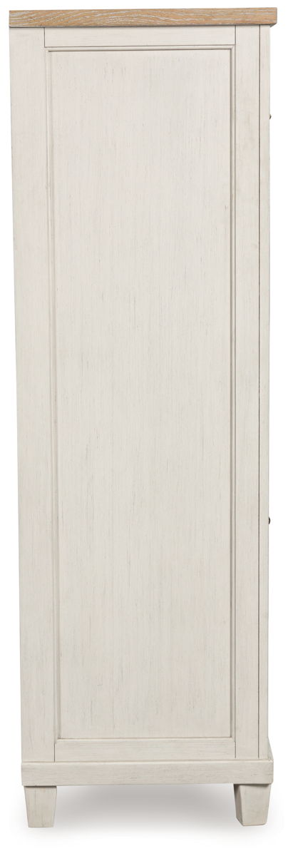 Shaybrock - Door Chest - Antique White / Brown - Image 5