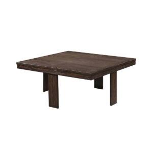 Paxton - 5 Piece Living Room Set (Storage Coffee Table With 4 Tuck-In Ottomans) - Dark Brown