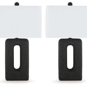 Wimmings - Poly Table Lamp (Set of 2) - Black