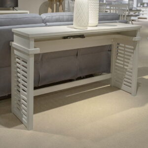 Berkley Square - Sofa Bar Console - Linen & Khaki