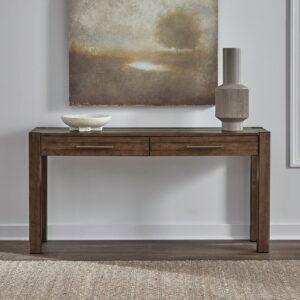 Broadmore - Console Table - Cobblestone Brown