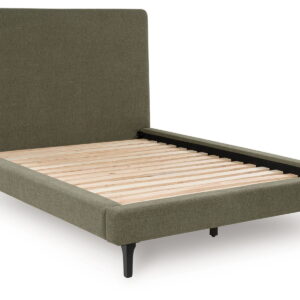 Chirason - Upholstered Bed With Roll Slats