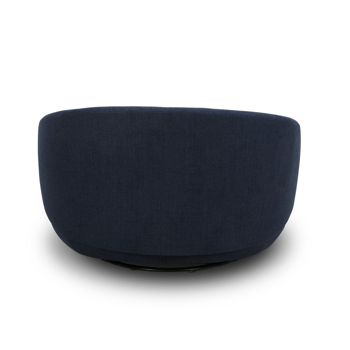 Haley - Upholstered Swivel Cuddler Chair - Image 2