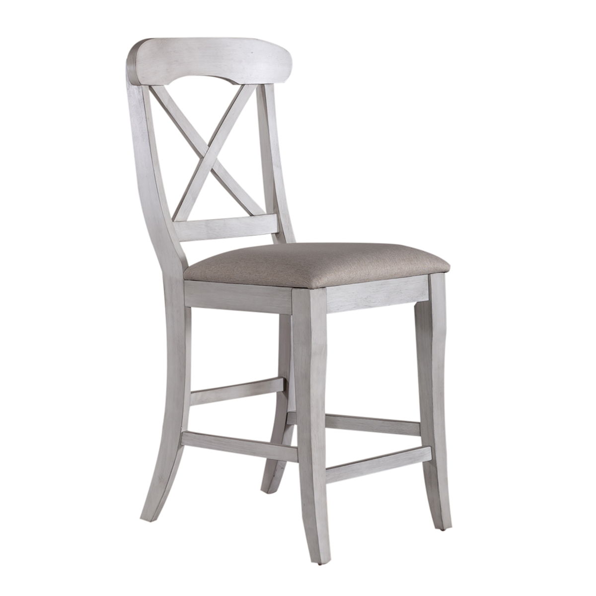 Ocean Isle - Upholstered X Back Counter Chair - Image 6