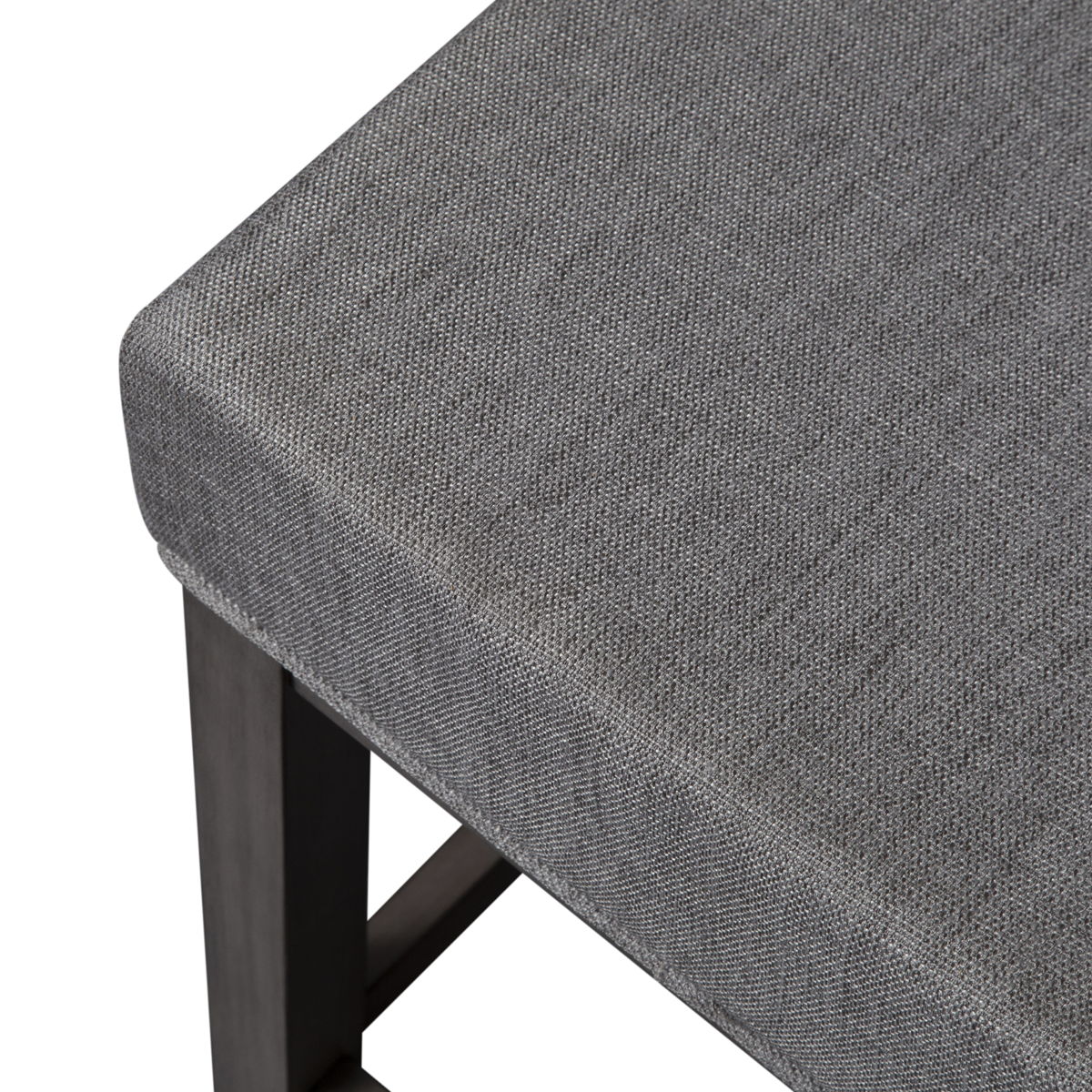 Tanners Creek - Upholstered Console Stool (Set of 3) - Dark Gray - Image 3