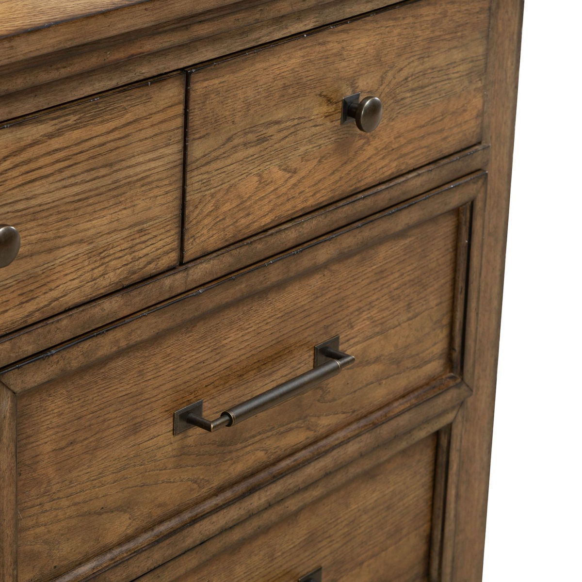Carolina Park - 7 Drawer Dresser - Amber Brown - Image 13