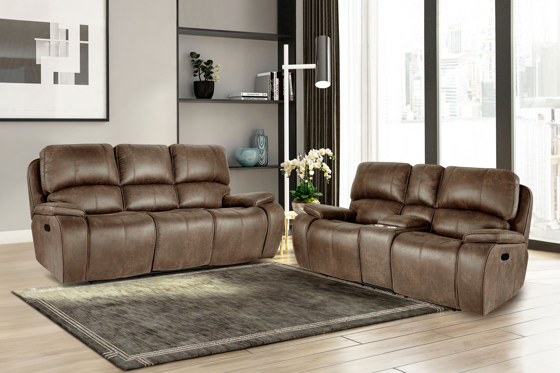Brookings - Reclining Sofa Set - Image 2
