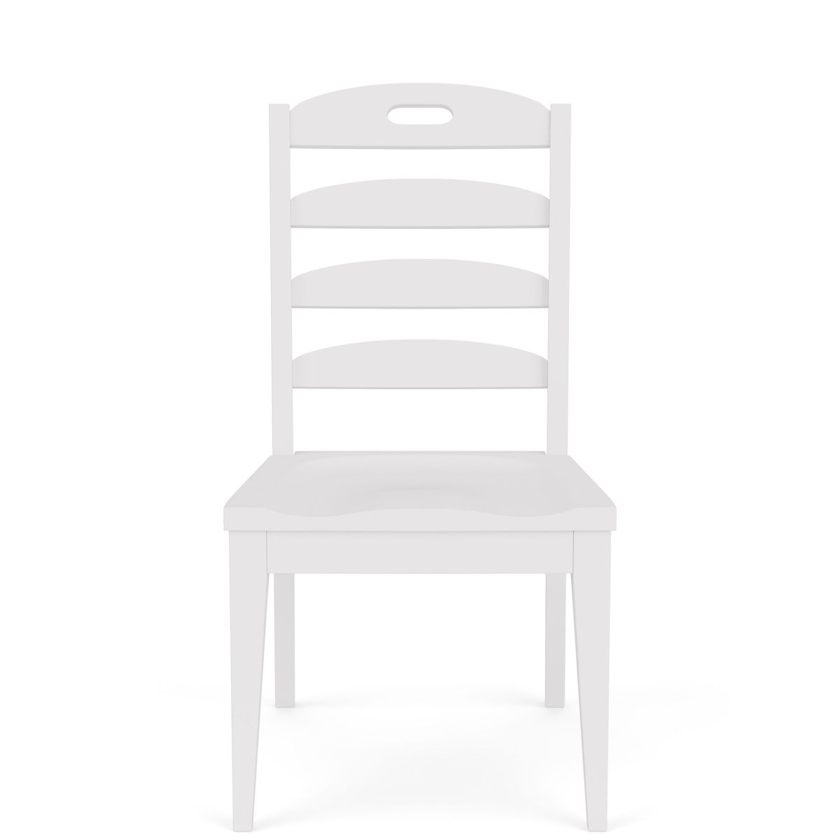 Cora - Ladderback Side Chair (Set of 2) - Cloud