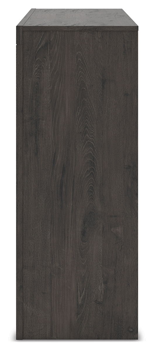 Fraluna - Six Drawer Dresser - Charcoal - Image 11