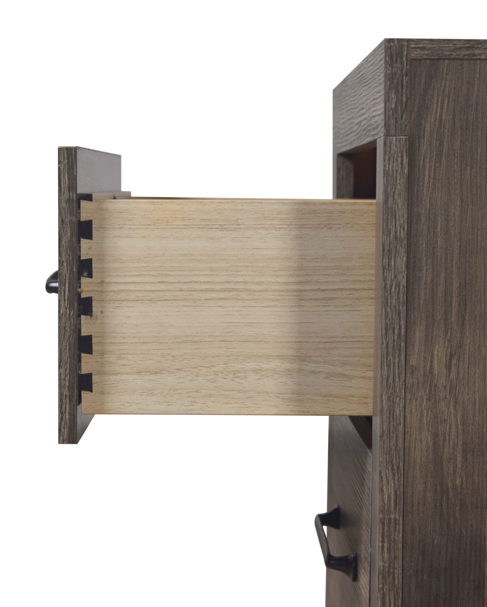 Misty Lodge - Nightstand - Greige - Image 2