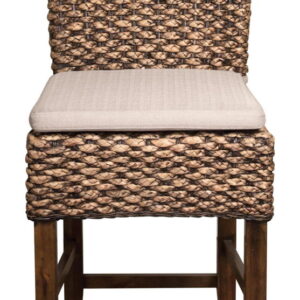 Mix-N-Match Chairs - Woven Counter Upholstered Stool (Set of 2) - Hazelnut
