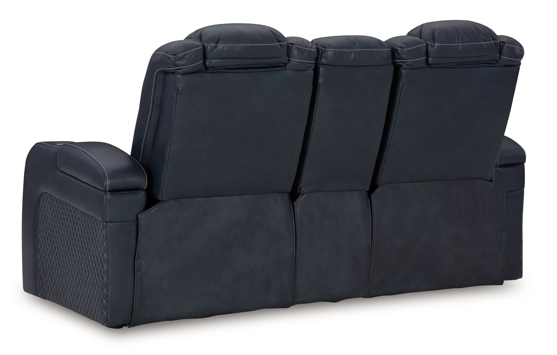 Fyne-dyme - Power Reclining Loveseat With Console/Adj Hdrst - Image 2