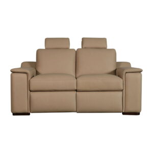 Armon - Loveseat With Power Footrest & ZG - Brown