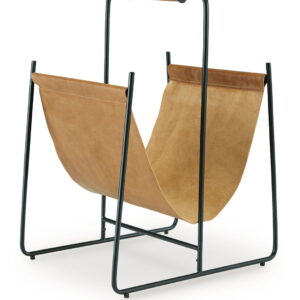 Faronworth - Magazine Rack - Brown / Black