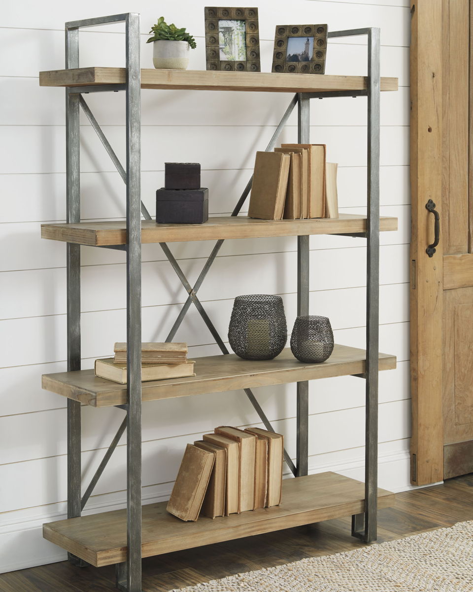Forestmin - Bookcase - Brown / Black - Image 2