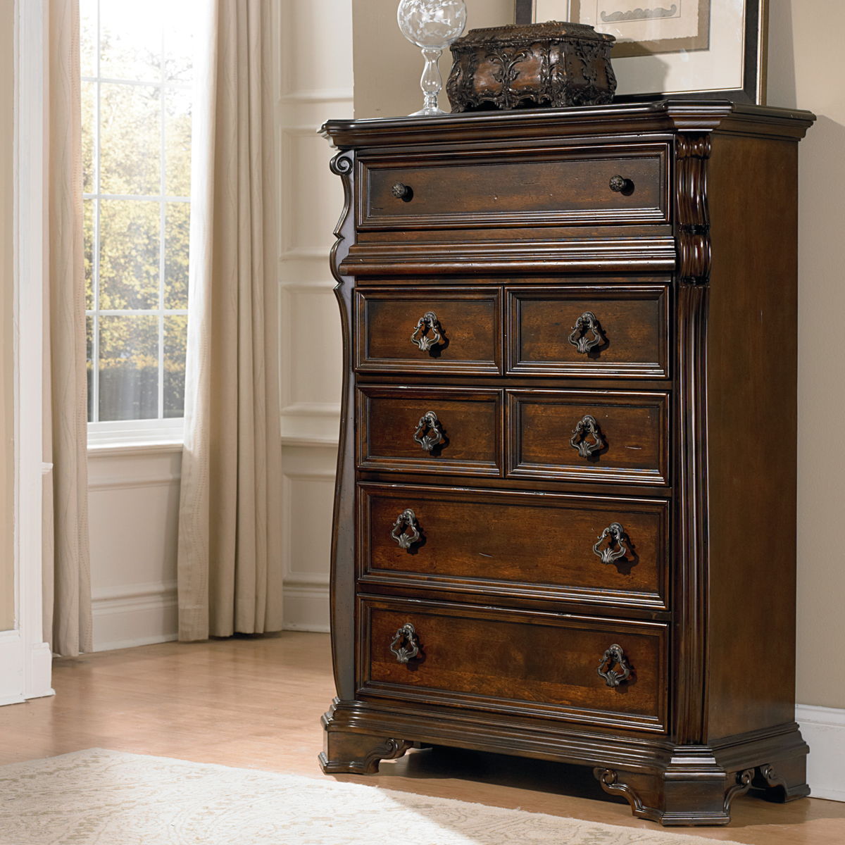 Arbor Place - 6 Drawer Chest - Brownstone - Image 6