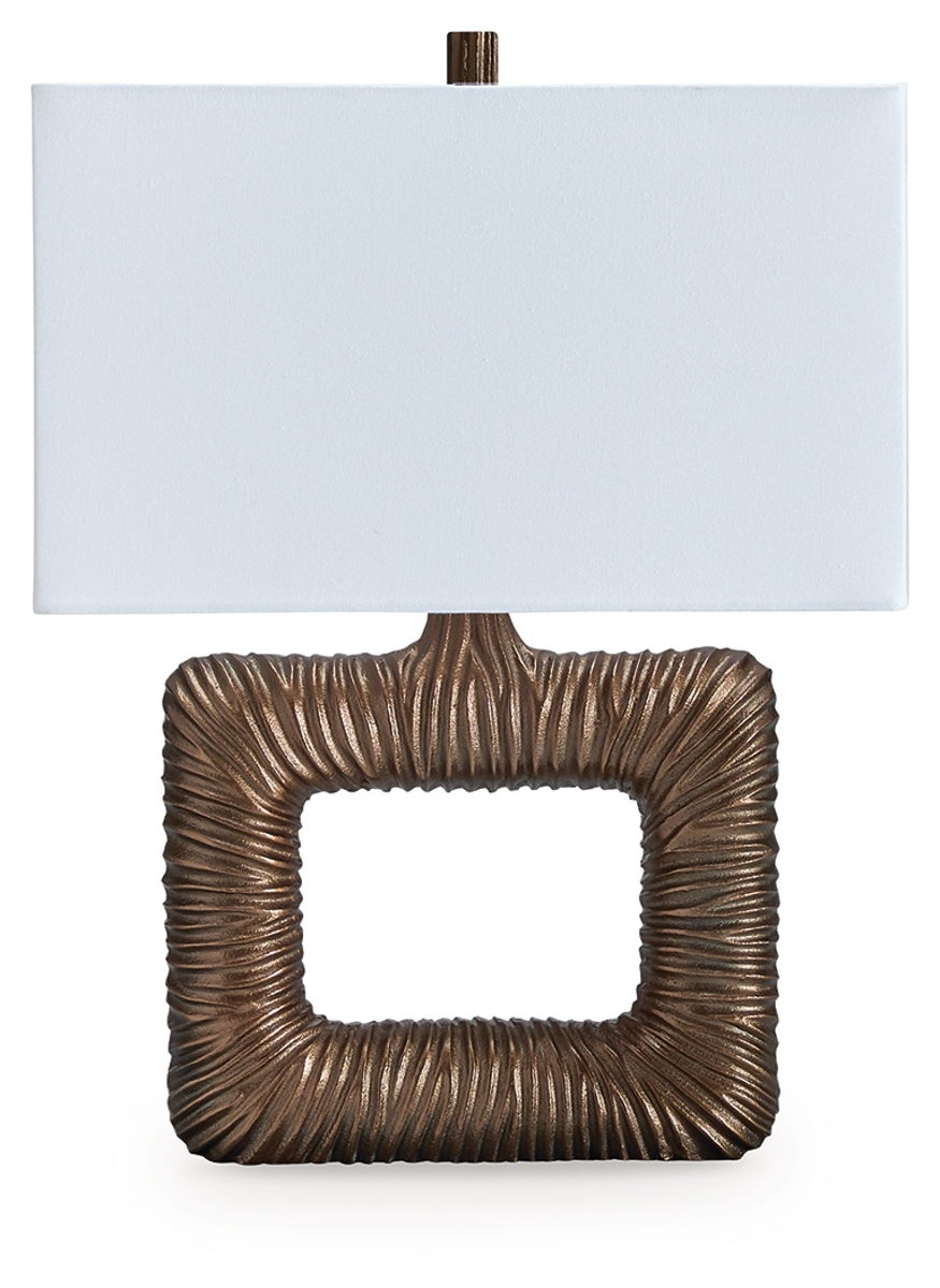 Garronby - Metal Table Lamp - Antique Brass Finish