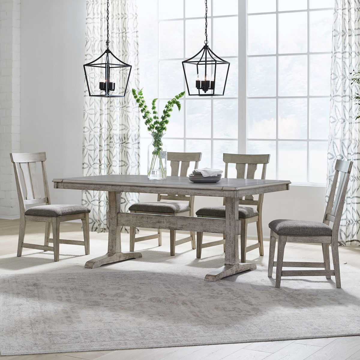 Hallendale - Trestle Table Set