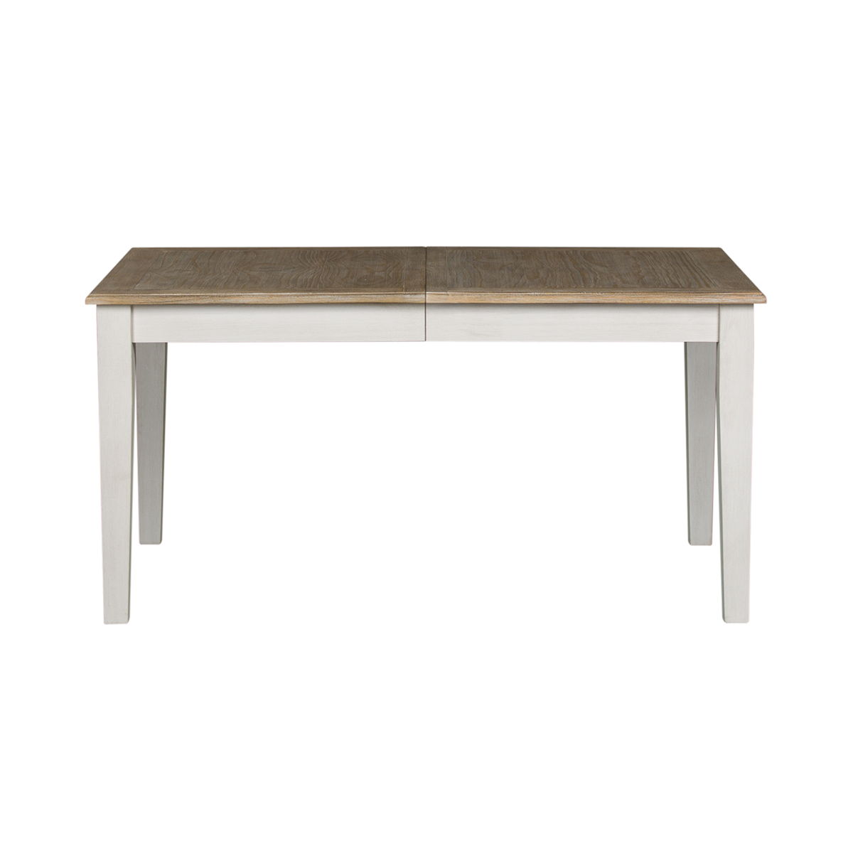 Summerville - Rectangular Leg Table - Soft White Wash / Wirebrushed Gray - Image 3