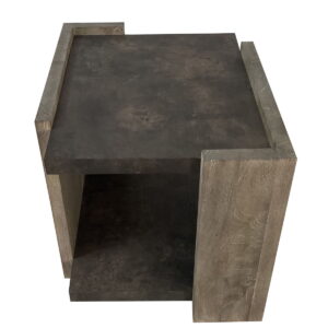 Trenton - Side Table - Dark Brown