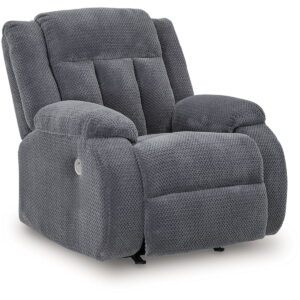 Observation - Power Rocker Recliner - Steel