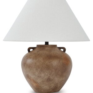 Ferrilby - Poly Table Lamp - Antique Beige