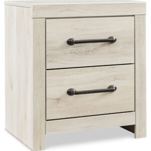 Cambeck - Two Drawer Night Stand - Whitewash
