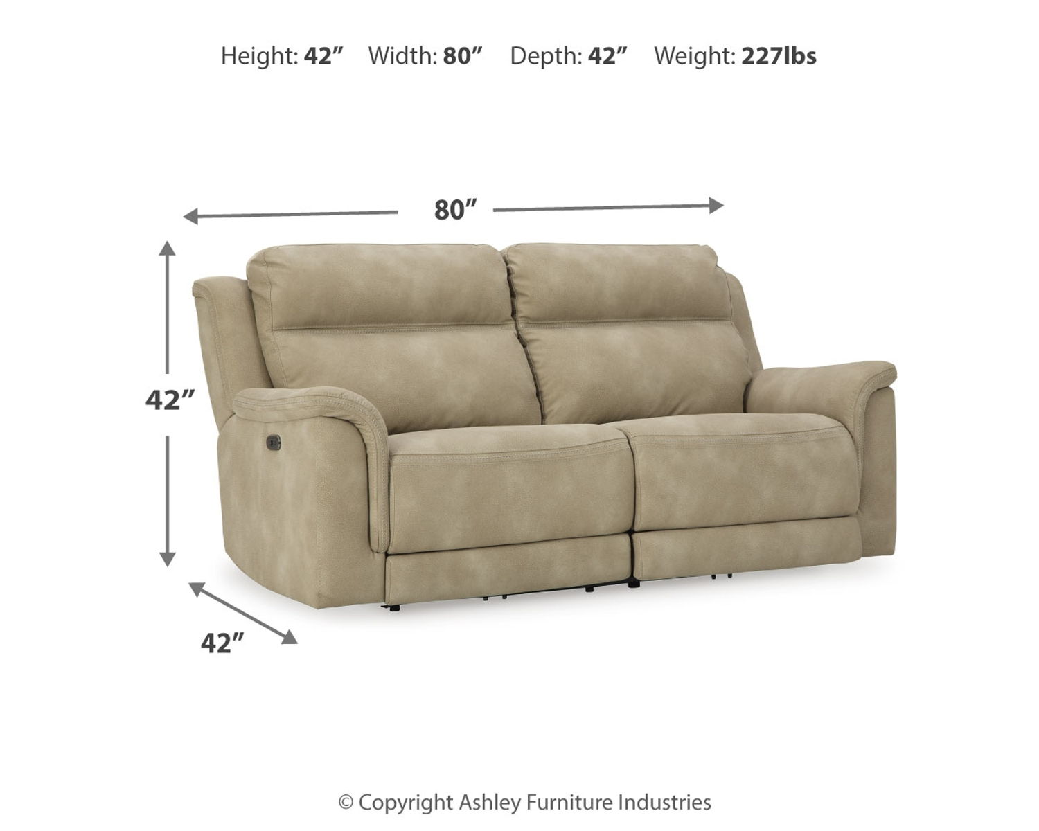 Next-Gen Durapella - Reclining Power Sofa - Image 16