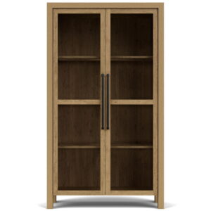 Davie - Display Cabinet - Light Brown