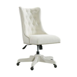 Maisie - Upholstered Desk Chair - Champagne