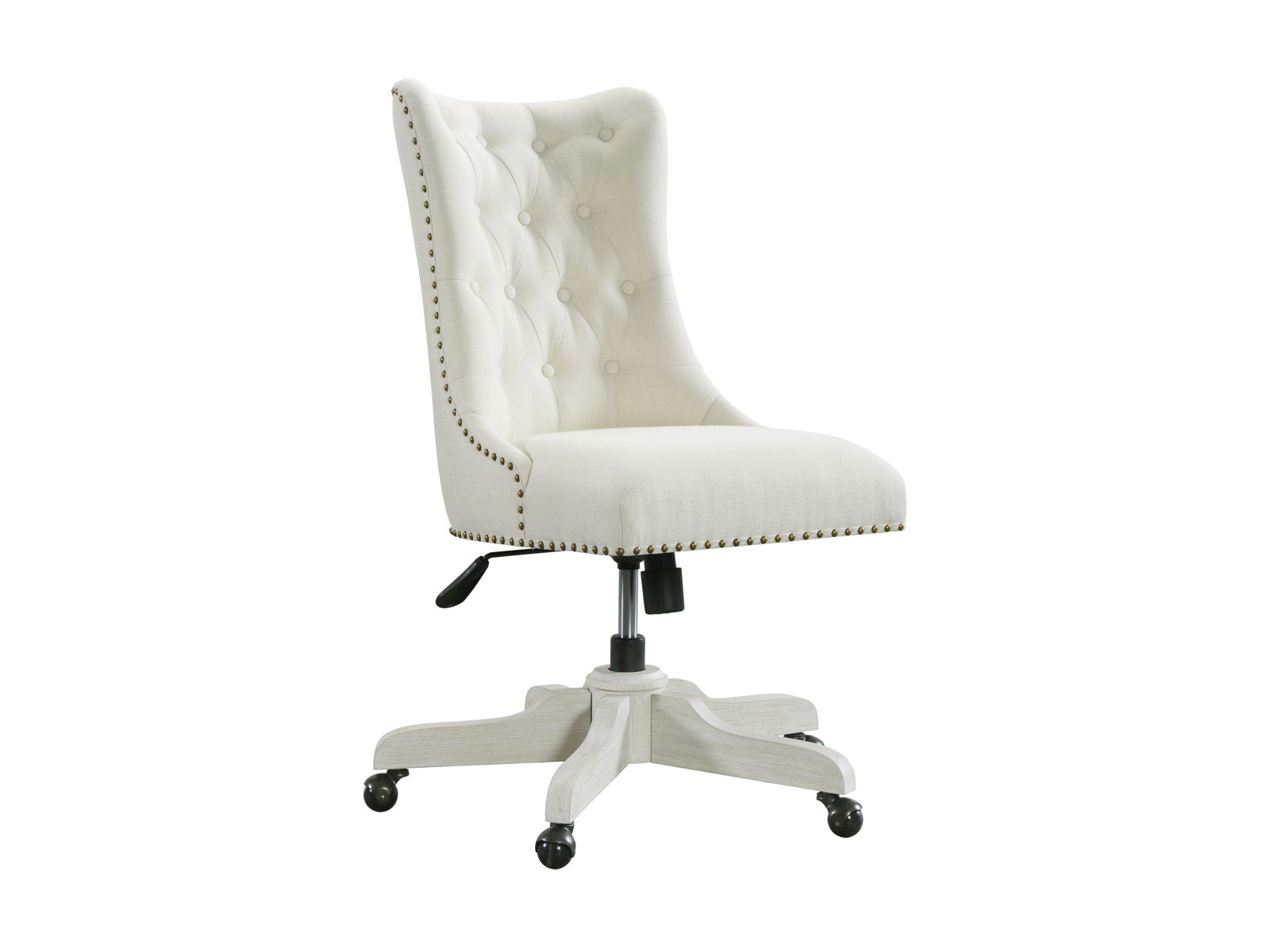Maisie - Upholstered Desk Chair - Champagne