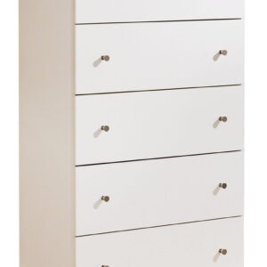 Bostwick Shoals - Five Drawer Chest - White