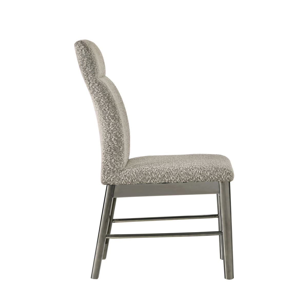 Lennox - Upholstered Side Chair (Set of 2) - Gray - Image 6