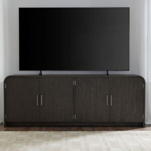 Perspectives - 82" TV Console - Brown