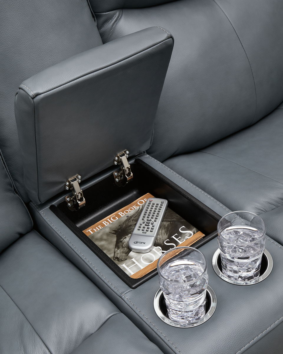 Mindanao - Power Reclining Loveseat With Console /Adj Hdrst - Image 11