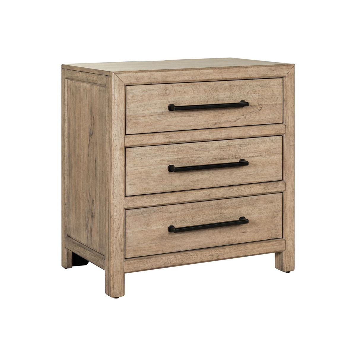 Proximity Place - Nightstand With Charging Station - Barley Buff - Image 5