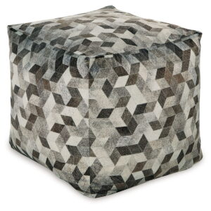 Albermarle - Pouf - Gray / Brown