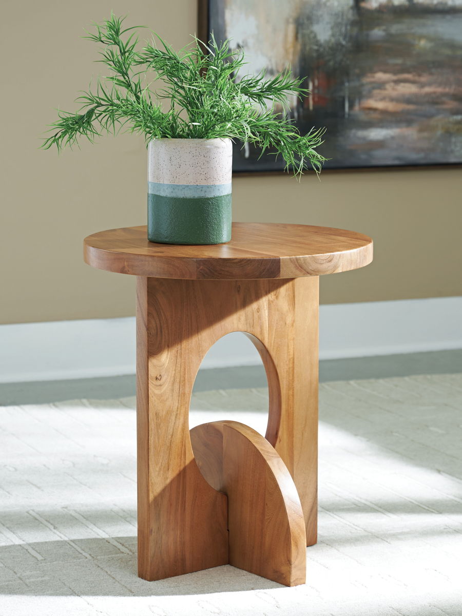 Hollbourne - Accent Table - Brown - Image 2