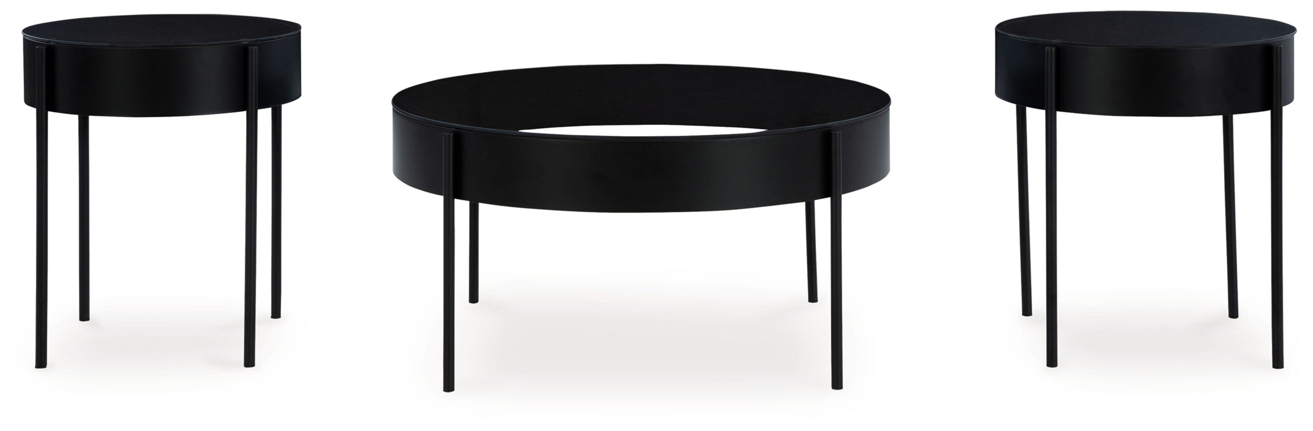 Ardoline - Occasional Table Set (Set of 3) - Black - Image 5