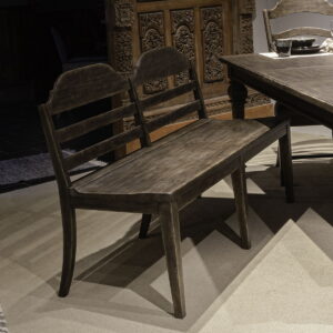 Paradise Valley - Ladder Back Bench (RTA) - Dark Brown