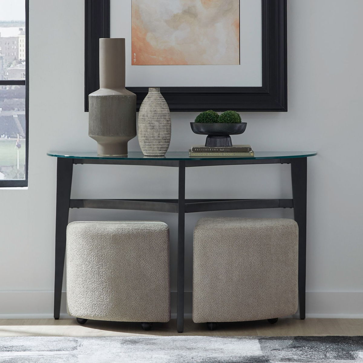 Capri - 3 Piece Table Set - Espresso