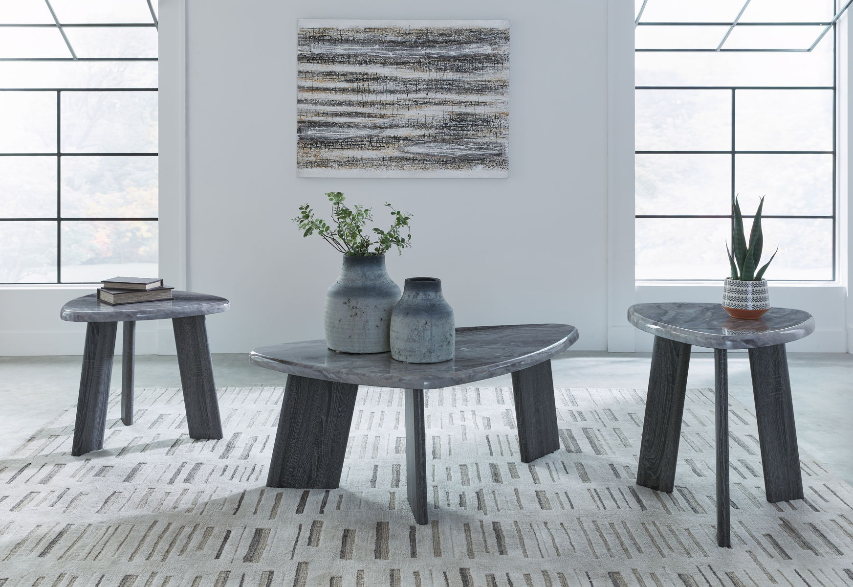Bluebond - Occasional Table Set (Set of 3) - Gray - Image 7