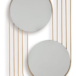 Warrenley - Accent Mirror - Gold Finish