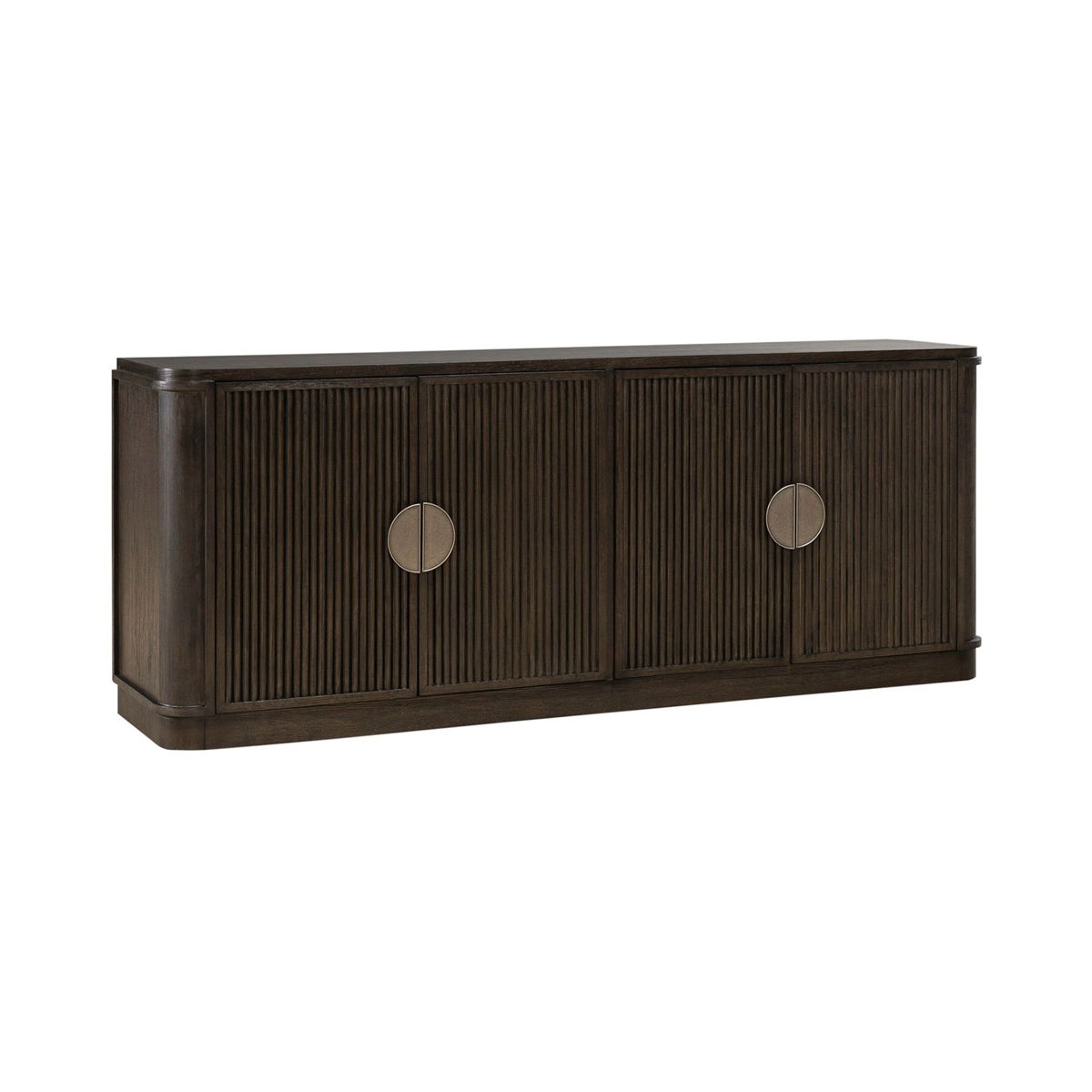 City View - 82" TV Console - Coffee Bean - Image 2